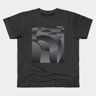 Black and white abstract image Kids T-Shirt